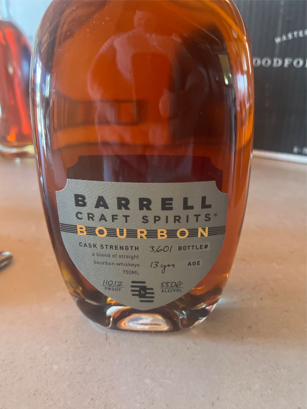 Barrell Bourbon Craft Spirits 13 yr - Barrell Craft Spirits (750 mL) alcohol collectible [Barcode 736040542698] - Main Image 3