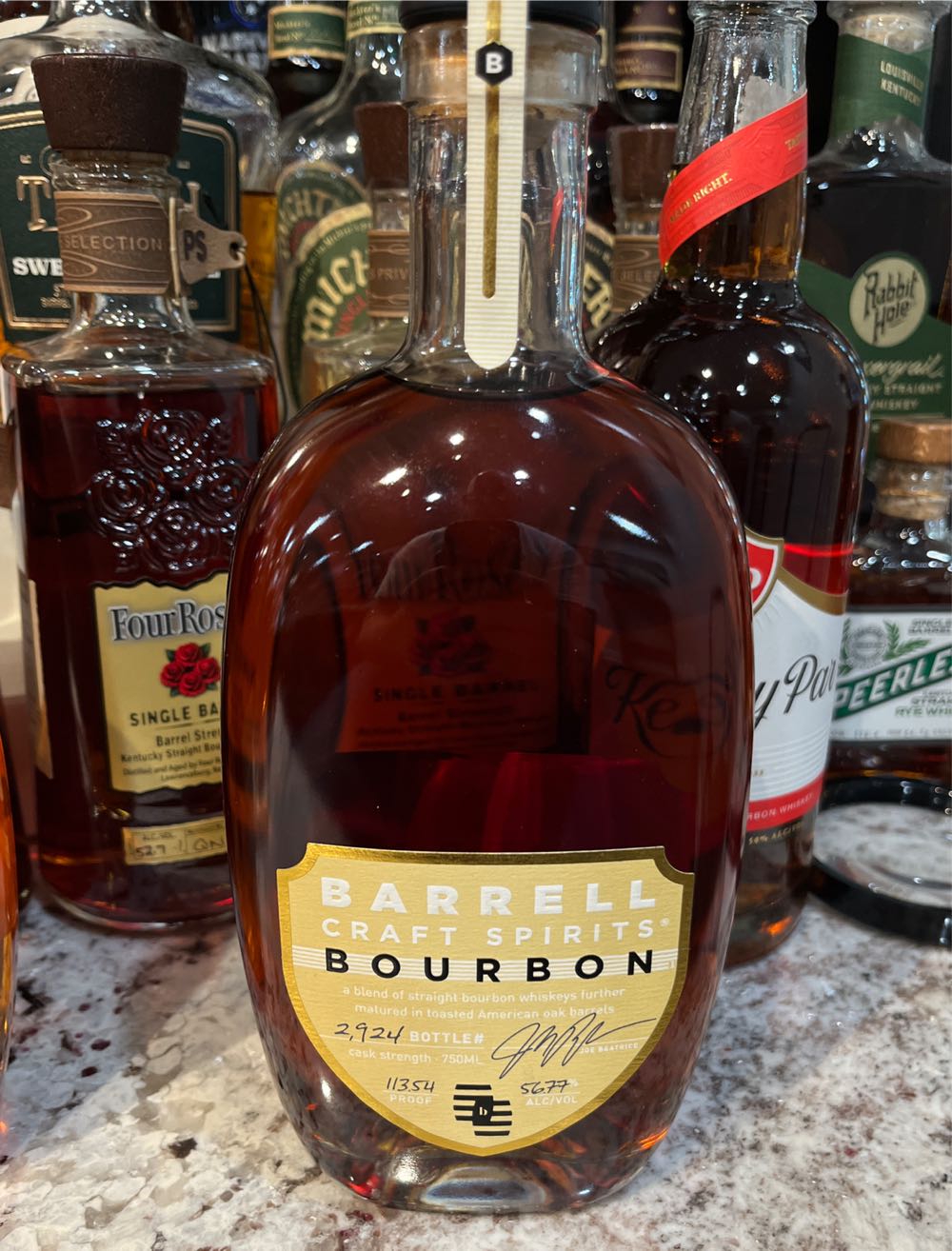 Barrell Craft Spirits Bourbon Gold Label - Barrell Craft Spirits (750 mL) alcohol collectible [Barcode 736040004714] - Main Image 2