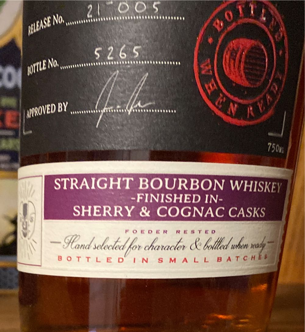 Doc Swinson’s  (750 mL) alcohol collectible [Barcode 850167007783] - Main Image 2