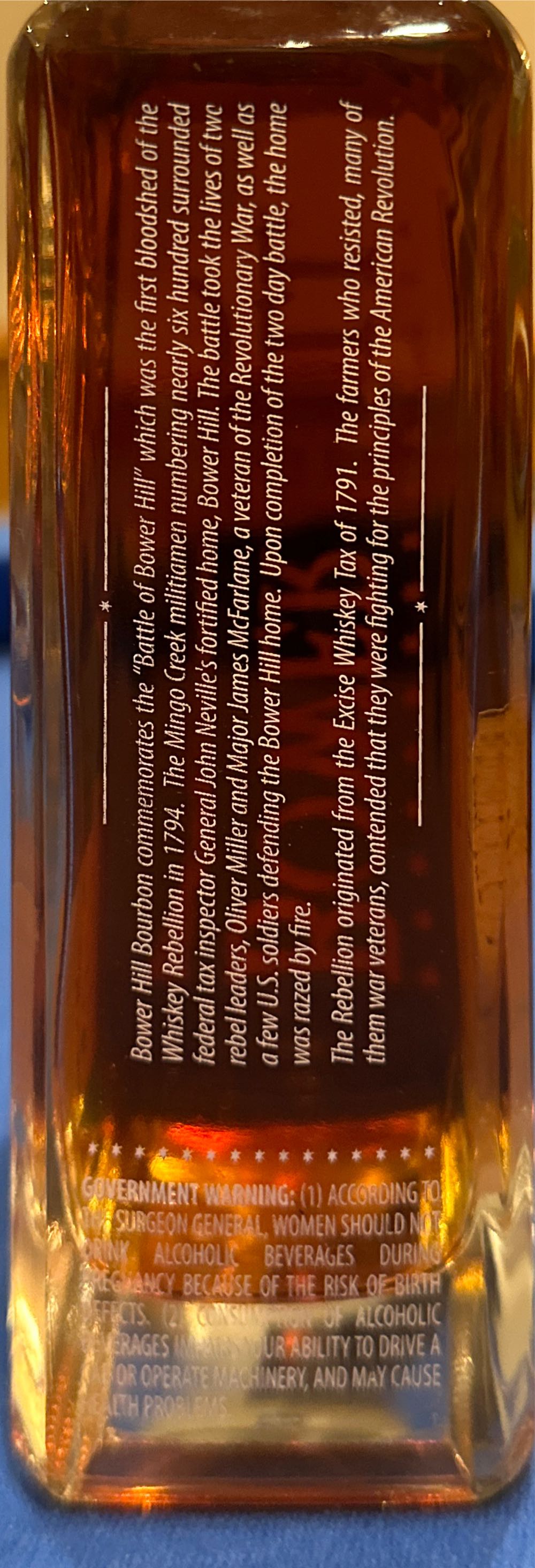 Bower Hill Single Barrel Bourbon - Bower Hill Distillery (750 mL) alcohol collectible [Barcode 816074010261] - Main Image 2