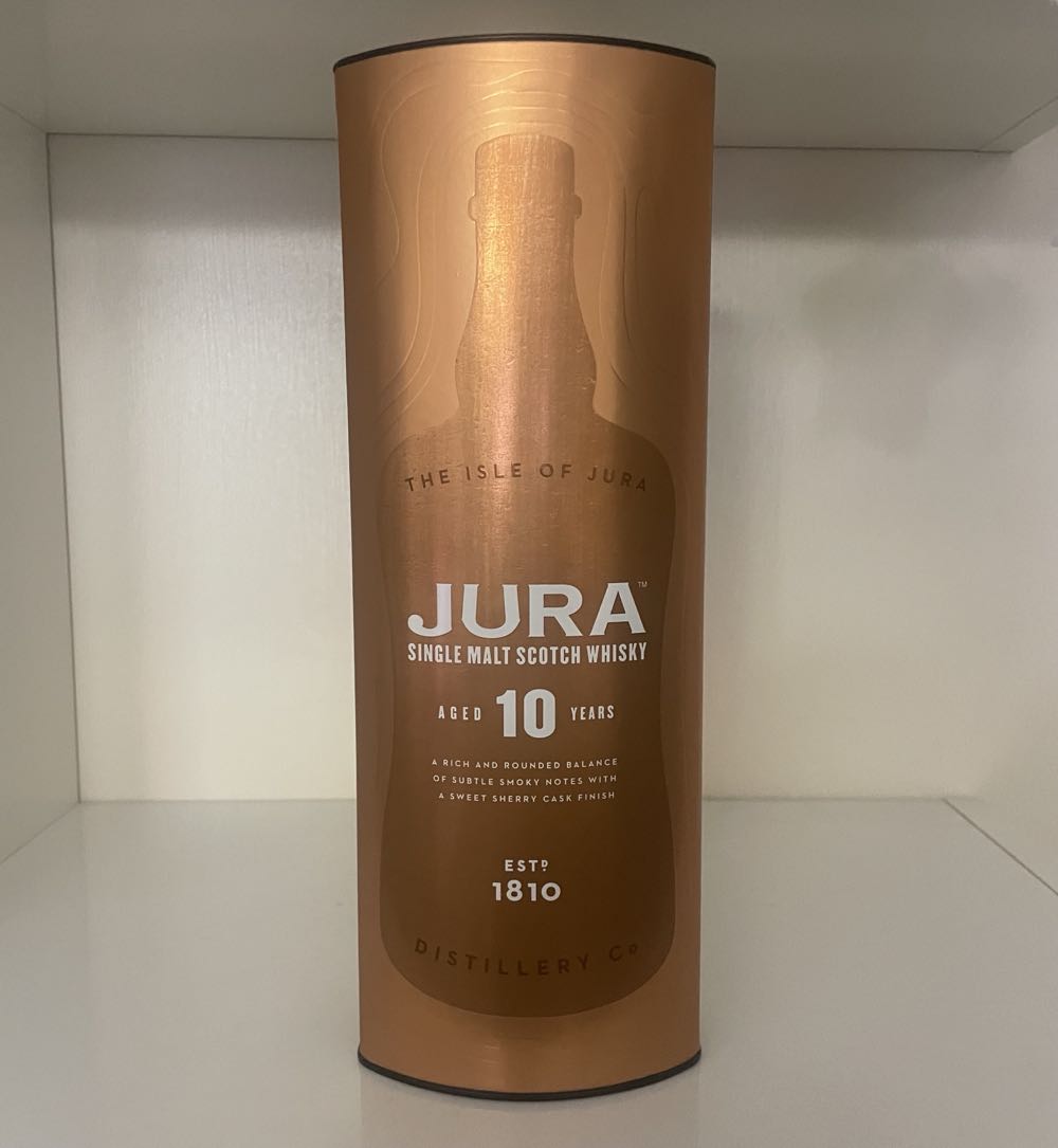 Jura 10 Year Old - Jura Distillery (700 mL) alcohol collectible [Barcode 5013967012486] - Main Image 2