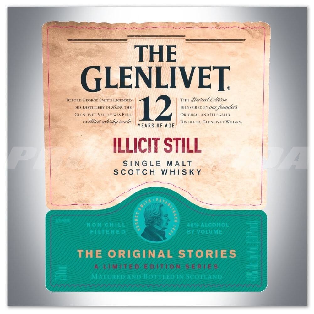 The Glenlivet 12 Jahre Illicit Still 0,7L - The Glenlivet Distillery (700 mL) alcohol collectible [Barcode 5000299627266] - Main Image 2