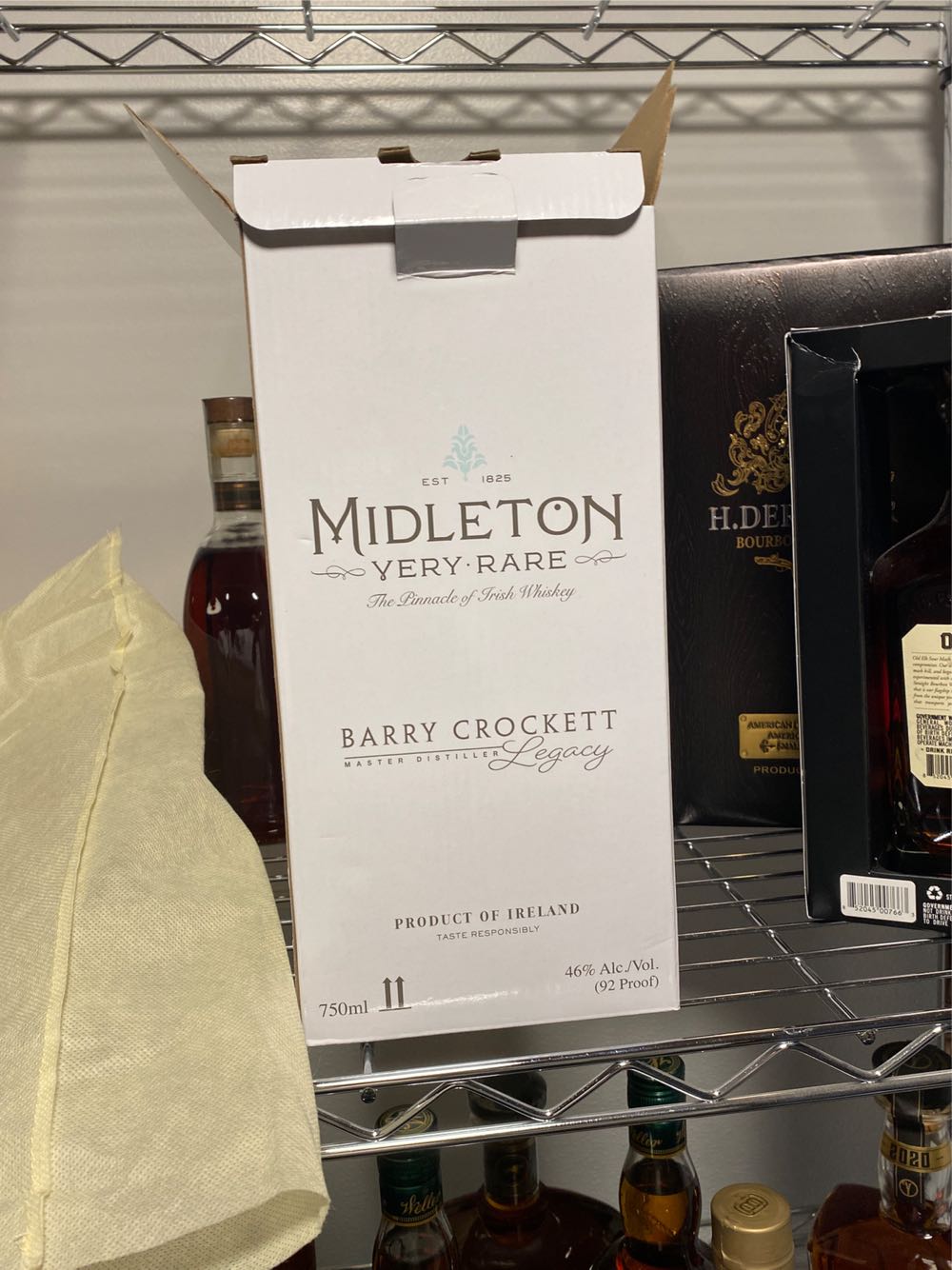 Midleton Barry Crockett Legacy Irish Whiskey Wine & Spirits - Midleton Distillery (750 mL) alcohol collectible [Barcode 080432107560] - Main Image 3