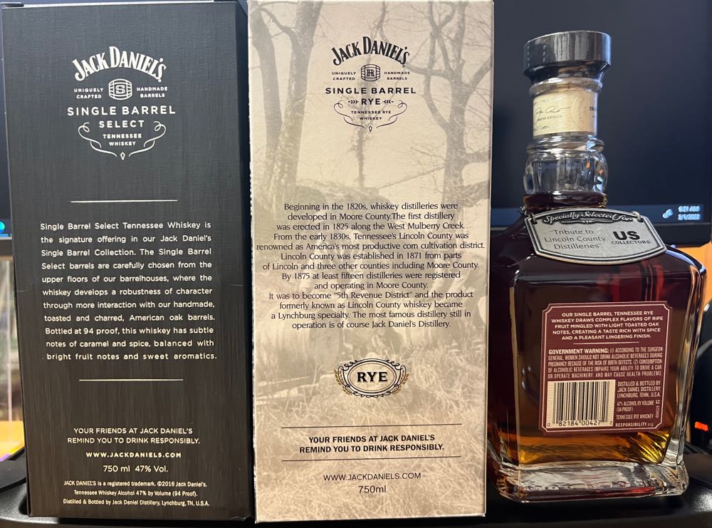 US Collectors (14) Tribute To Lincoln County Distrillers - Jack Daniel’s Distillery, Lynchburg, TN (750 mL) alcohol collectible - Main Image 3