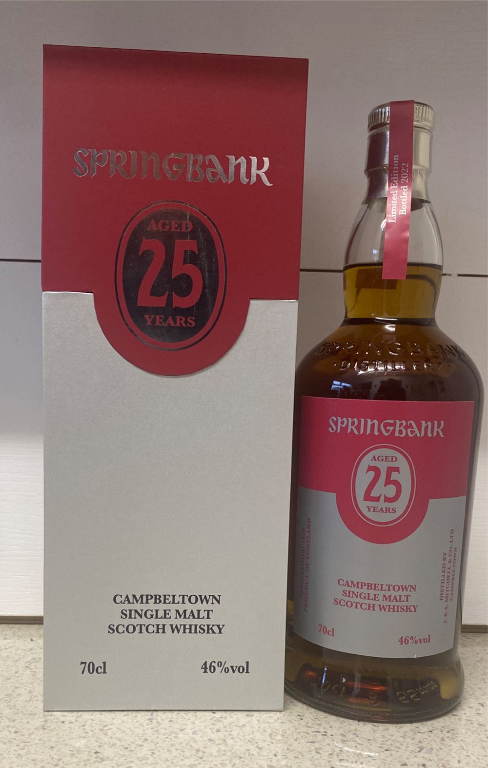 Springbank 25yo 2020 - Springbank alcohol collectible - Main Image 2