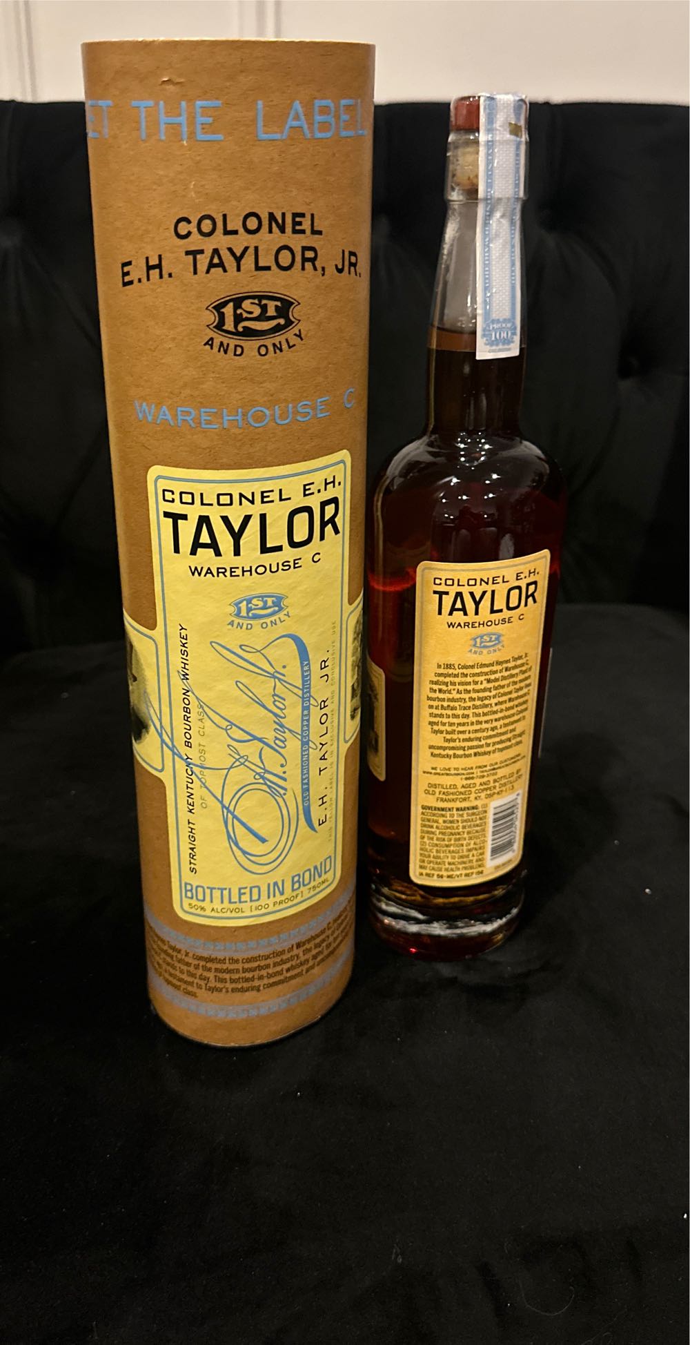 Colonel E. H. Taylor Warehouse C 2021 - Old Fashioned Copper Distillery (750 mL) alcohol collectible [Barcode 088004045258] - Main Image 3