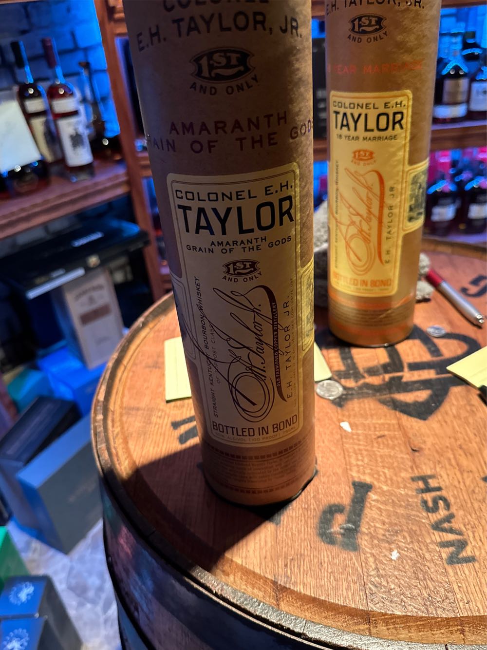 Colonel E. H. Taylor Amaranth Grain Of Gods  alcohol collectible [Barcode 088004034764] - Main Image 2