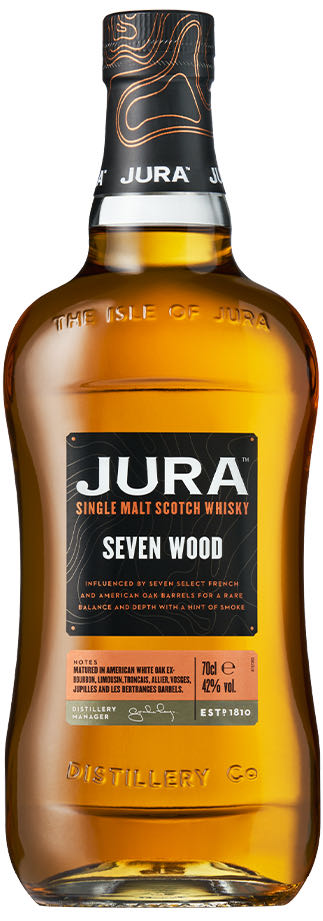 Jura Seven Wood - Jura Distillery (700 mL) alcohol collectible [Barcode 5013967012523] - Main Image 3