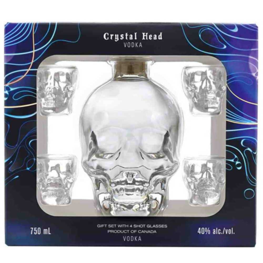 Crystal Head Vodka Gift Set Wine  alcohol collectible [Barcode 627040411643] - Main Image 2