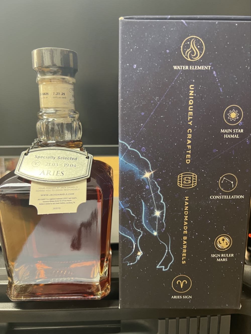 Zodiac Aries 2021 Poland - Jack Daniel’s Distillery, Lynchburg, TN (700 mL) alcohol collectible - Main Image 4