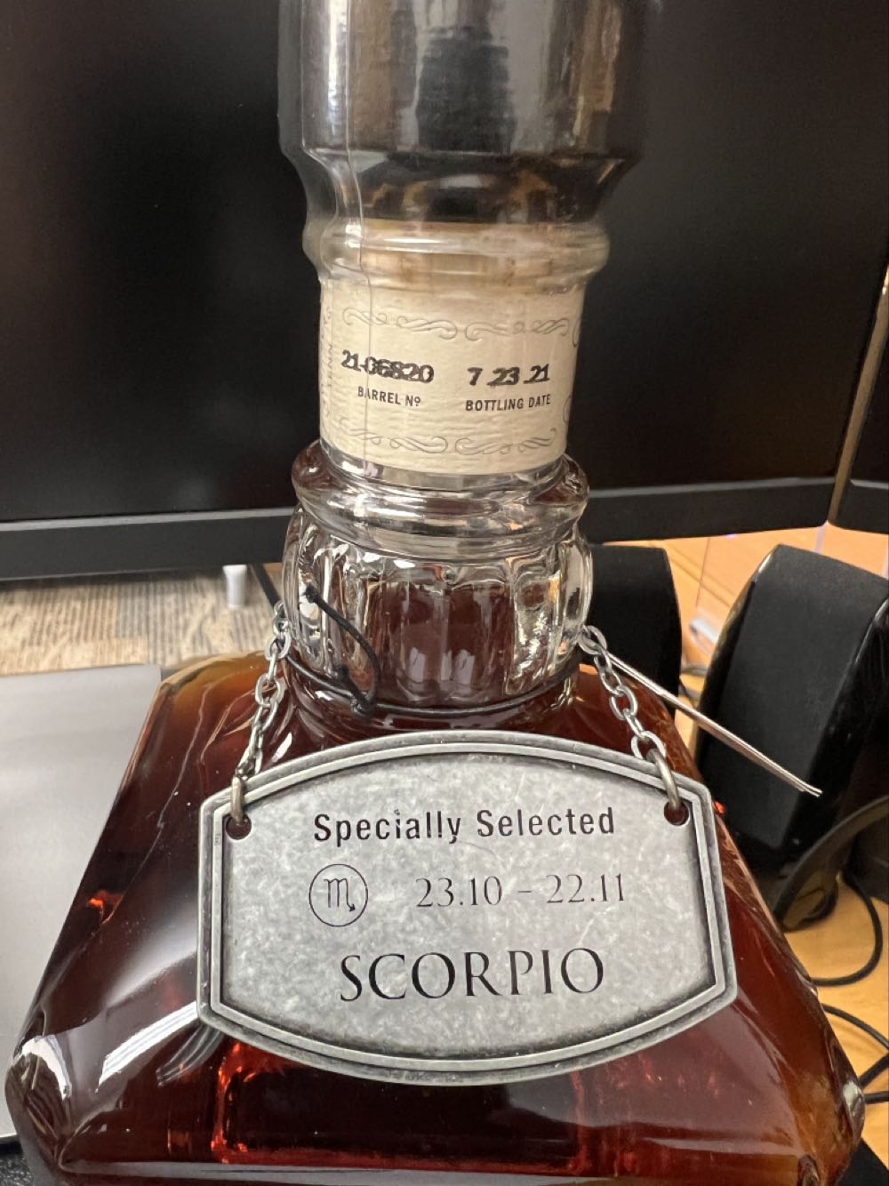 Zodiac Scorpio 2021 Poland - Jack Daniel’s Distillery, Lynchburg, TN (700 mL) alcohol collectible [Barcode 1220981454329] - Main Image 4