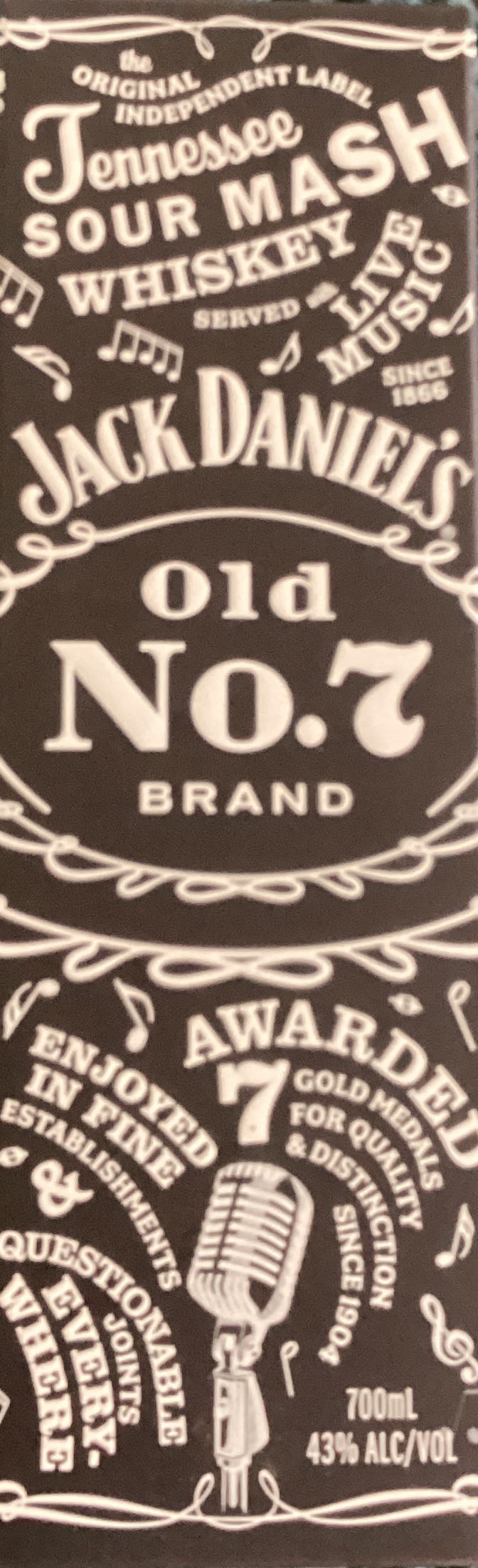 Paula Scher Label - Jack Daniel Distillery (700 mL) alcohol collectible [Barcode 5099873021873] - Main Image 3