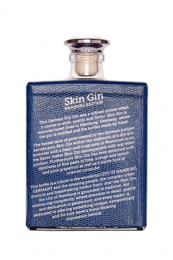 Skin Gin Hamburg Edition 0,5L  (500 mL) alcohol collectible [Barcode 4280001116634] - Main Image 2