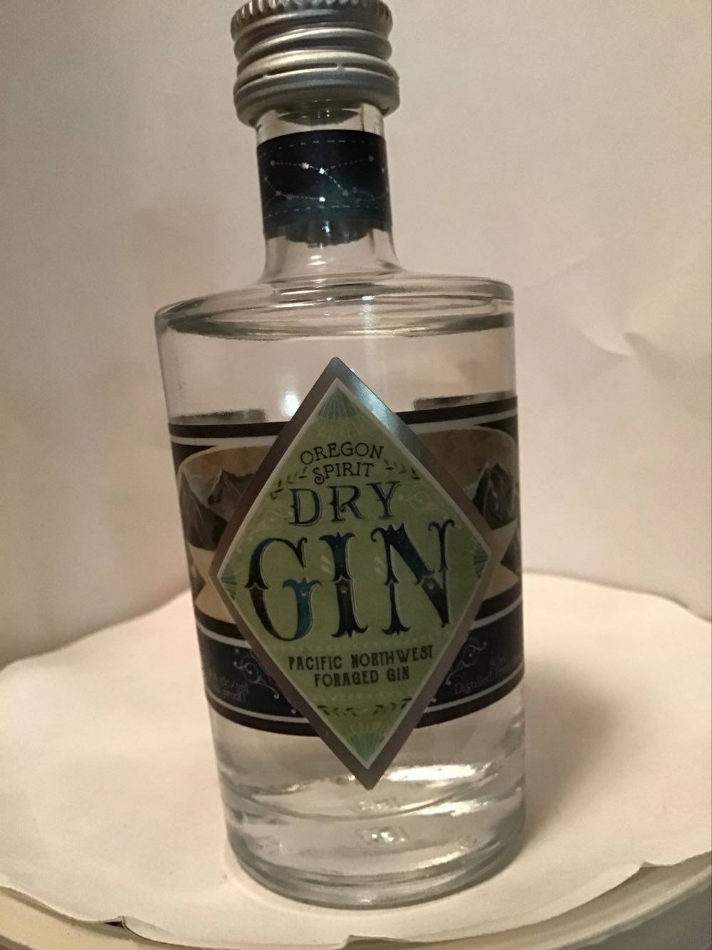 Oregon Spirit Wheat & Gin & Rye - Oregon Spirit Distillery (50 mL) alcohol collectible - Main Image 2