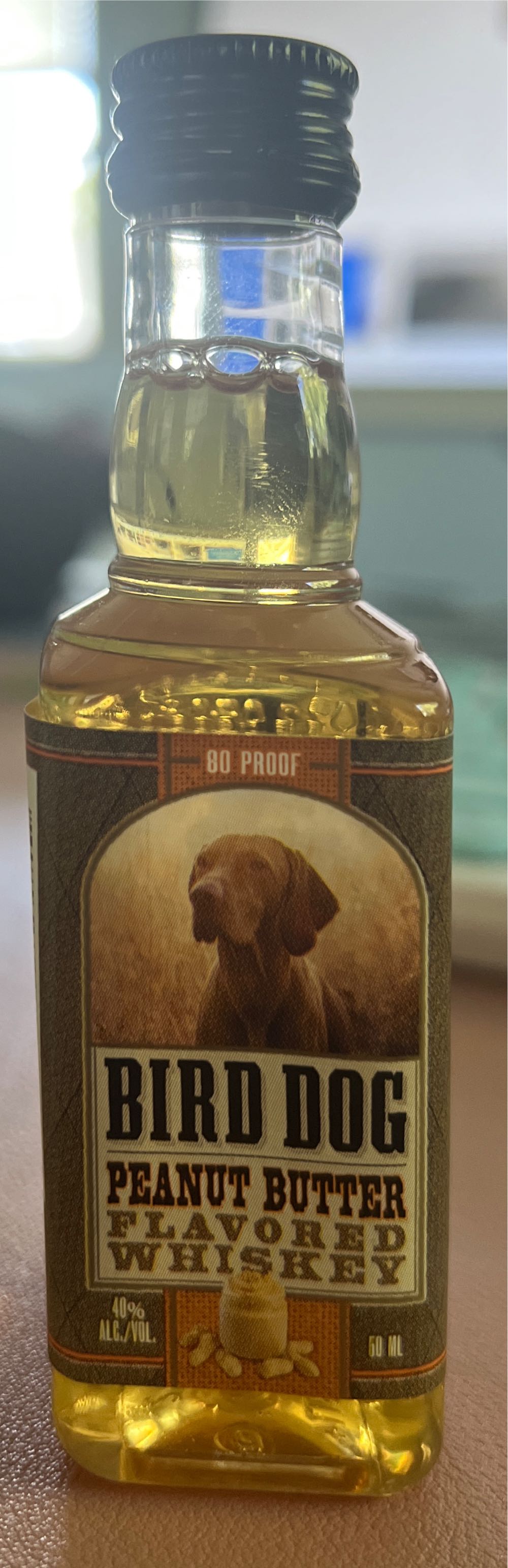 Bird Dog Peanut Butter Whiskey 50ml - Western Spirits (50 mL) alcohol collectible [Barcode 812459014626] - Main Image 2