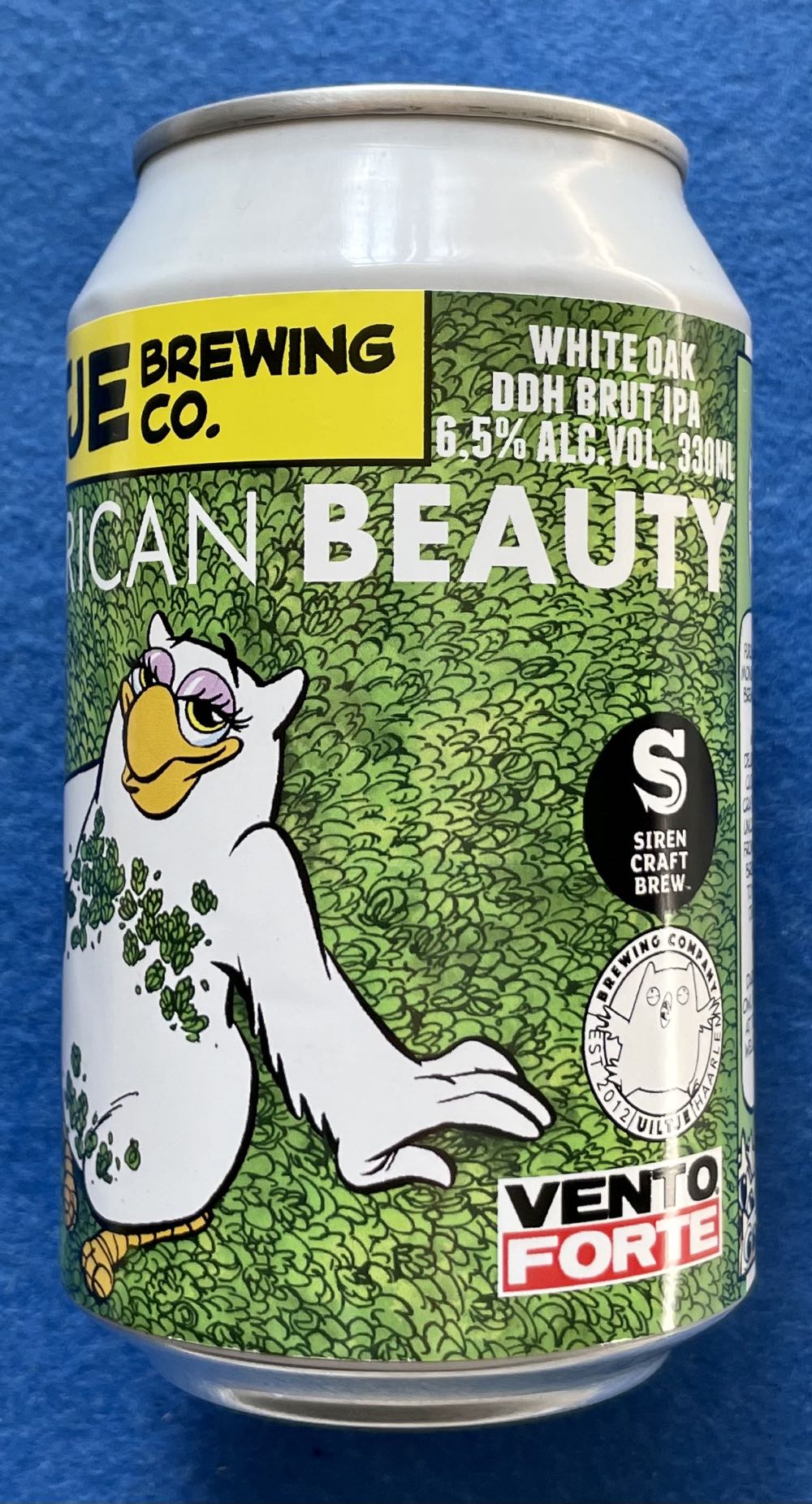 American Beauty - Uiltje Brewing Company (330 mL) alcohol collectible [Barcode 8719325539219] - Main Image 2