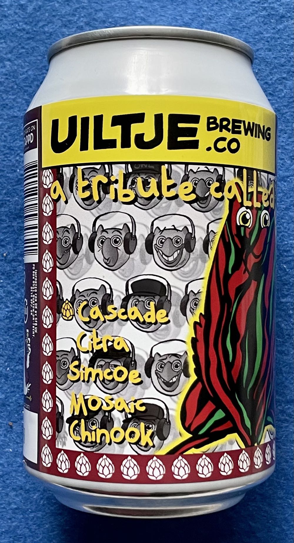 A Tribute Called Quest - Uiltje Brewing Company (330 mL) alcohol collectible [Barcode 8720254564821] - Main Image 2