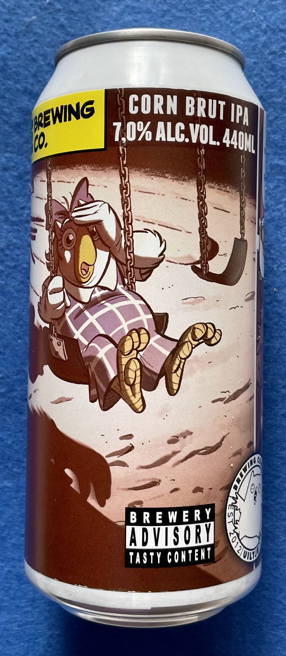 Corn - Uiltje Brewing Company (440 mL) alcohol collectible [Barcode 8720254563336] - Main Image 4