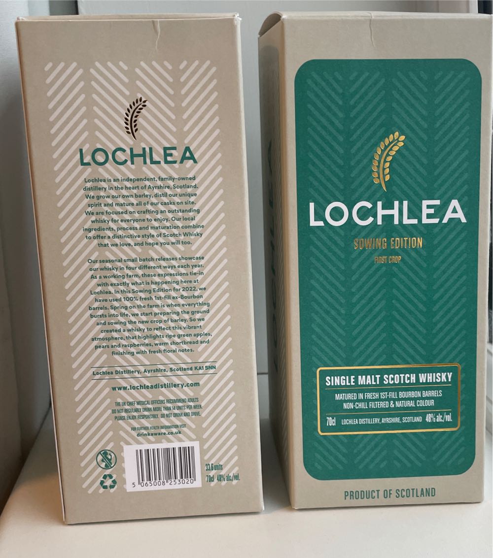 Lochlea Sowing Edition 48% (2025) - LOCHLEA (70 mL) alcohol collectible [Barcode 5065008253020] - Main Image 4