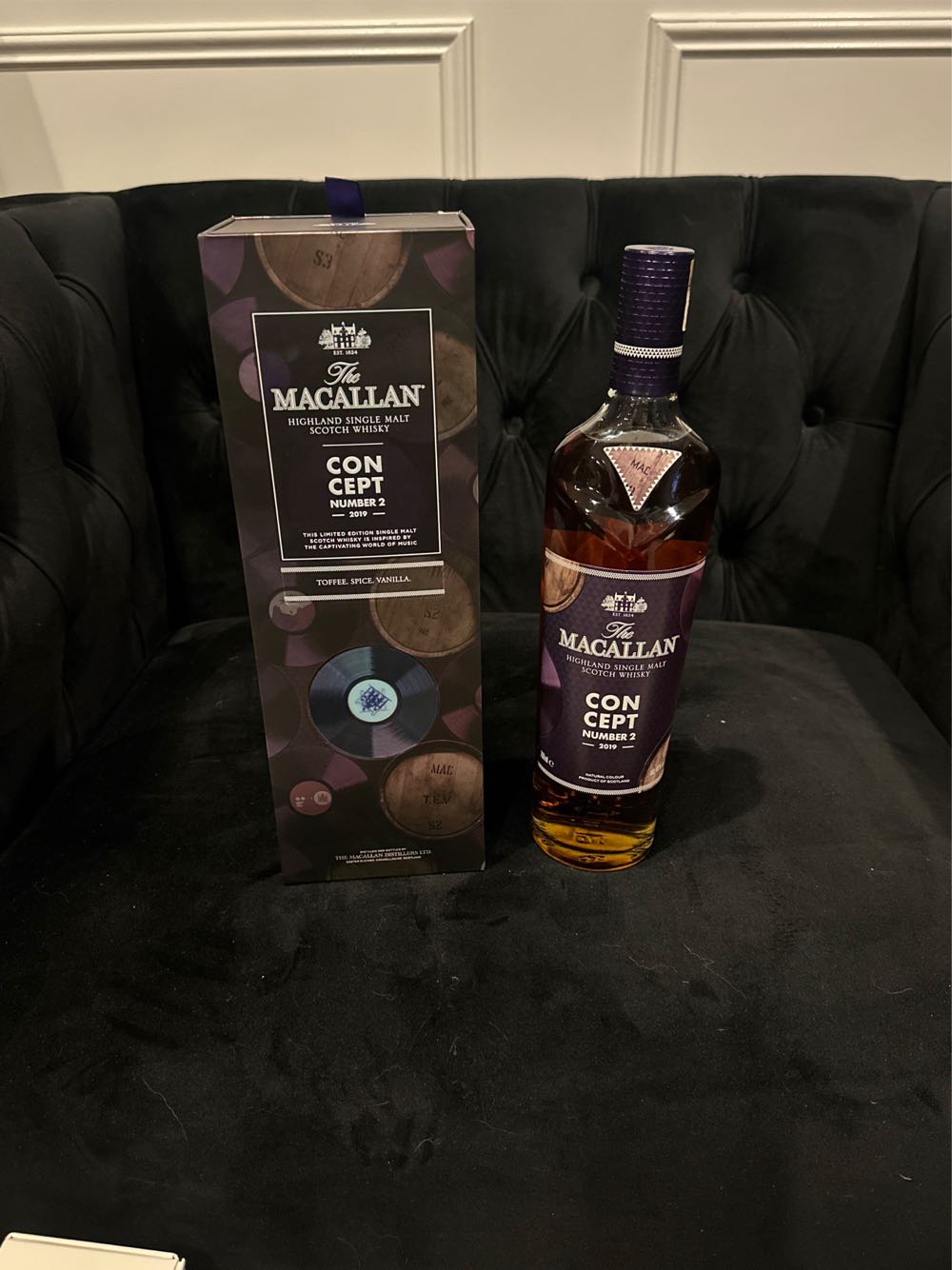 MACALLAN Concept N2 2019 Highland Single Malt Scotch Whisky - The Macallan Distillery (700 mL) alcohol collectible [Barcode 5010314308780] - Main Image 4