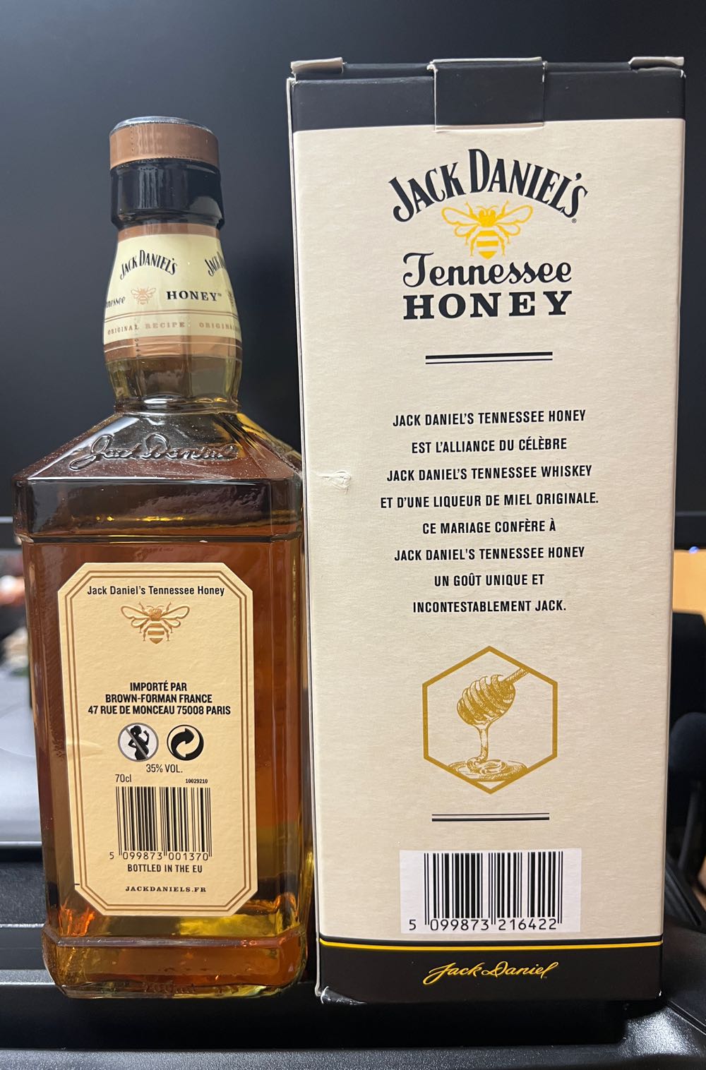 Honey France 2021 - Jack Daniel’s Distillery, Lynchburg, TN (700 mL) alcohol collectible [Barcode 5099873216422] - Main Image 3
