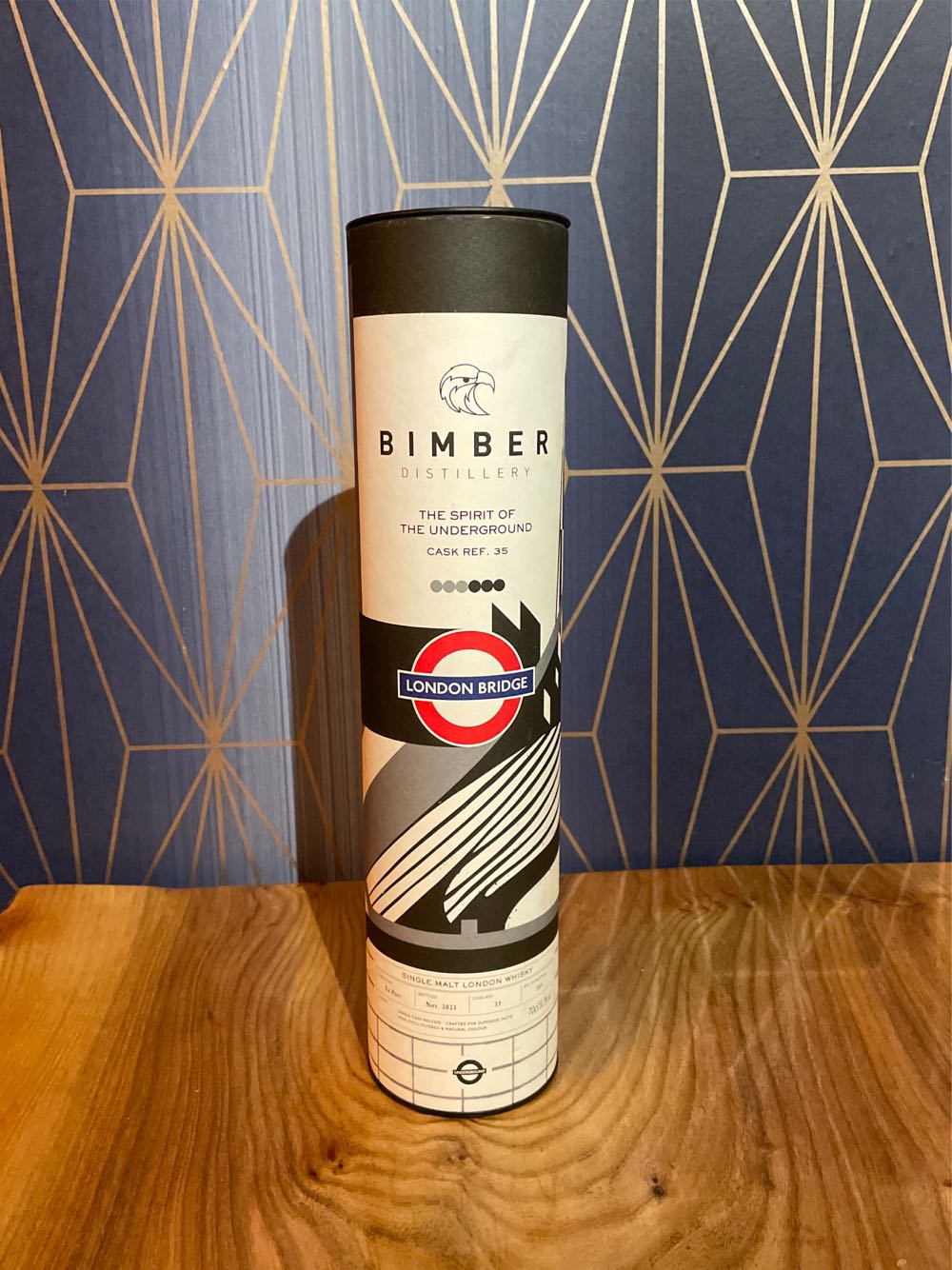 BIMBER UNDERGROUND LONDON BRIDGE - BIMBER (700 mL) alcohol collectible - Main Image 2