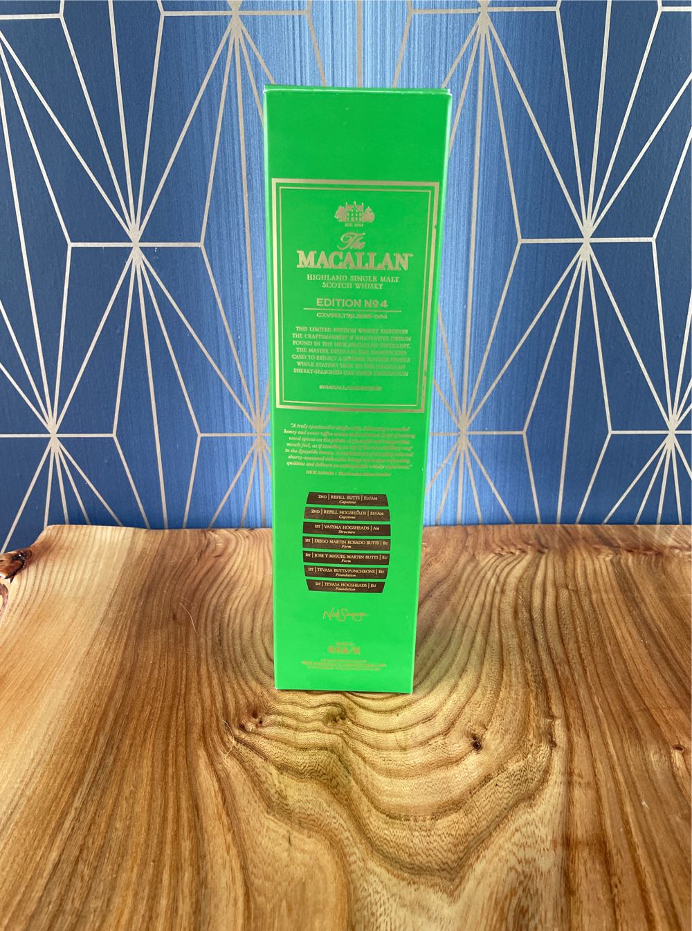 Macallan Edition No. 4 - The Macallan Distillers (750 mL) alcohol collectible [Barcode 812066022472] - Main Image 2