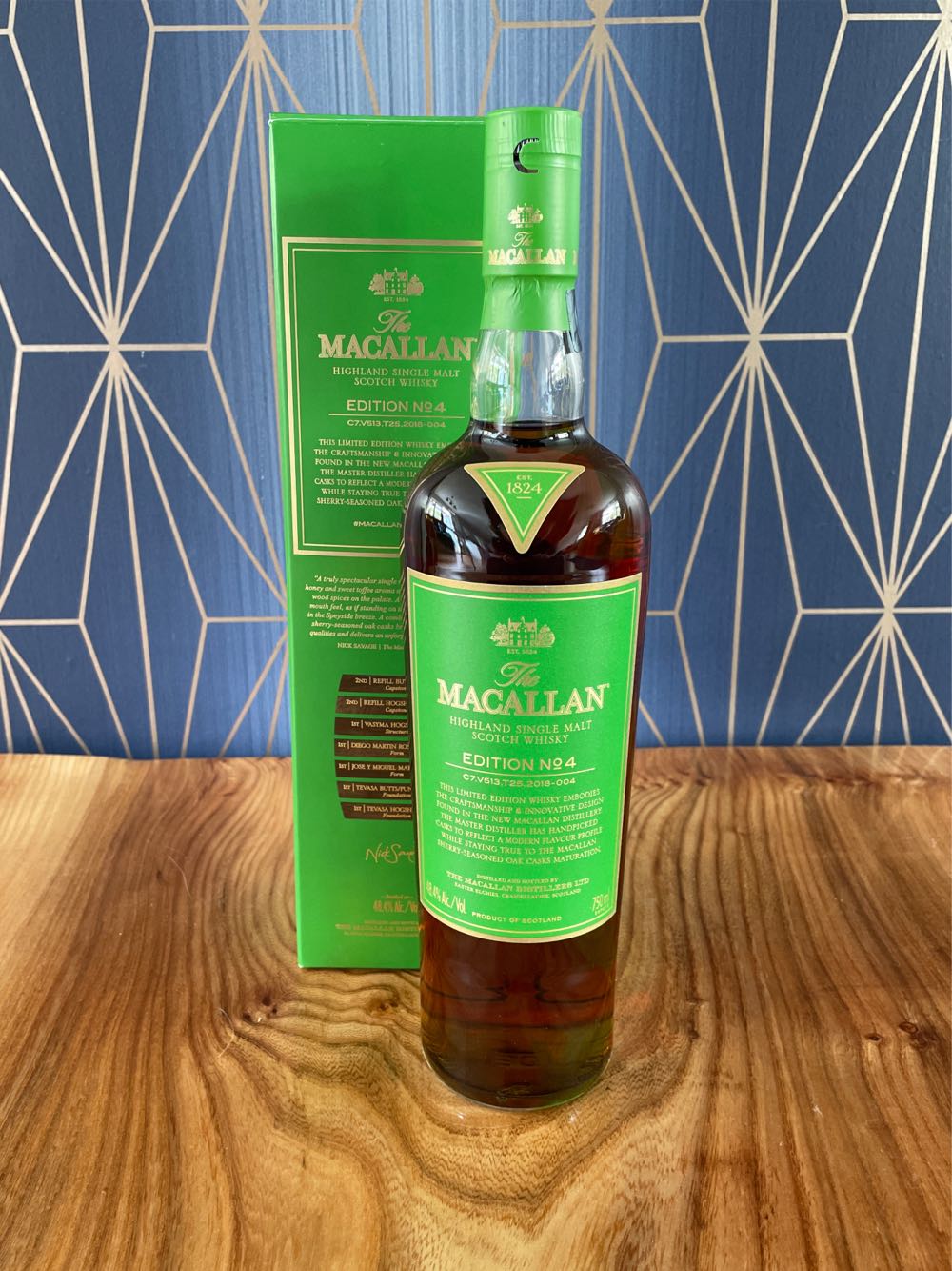 Macallan Edition No. 4 - The Macallan Distillers (750 mL) alcohol collectible [Barcode 812066022472] - Main Image 3
