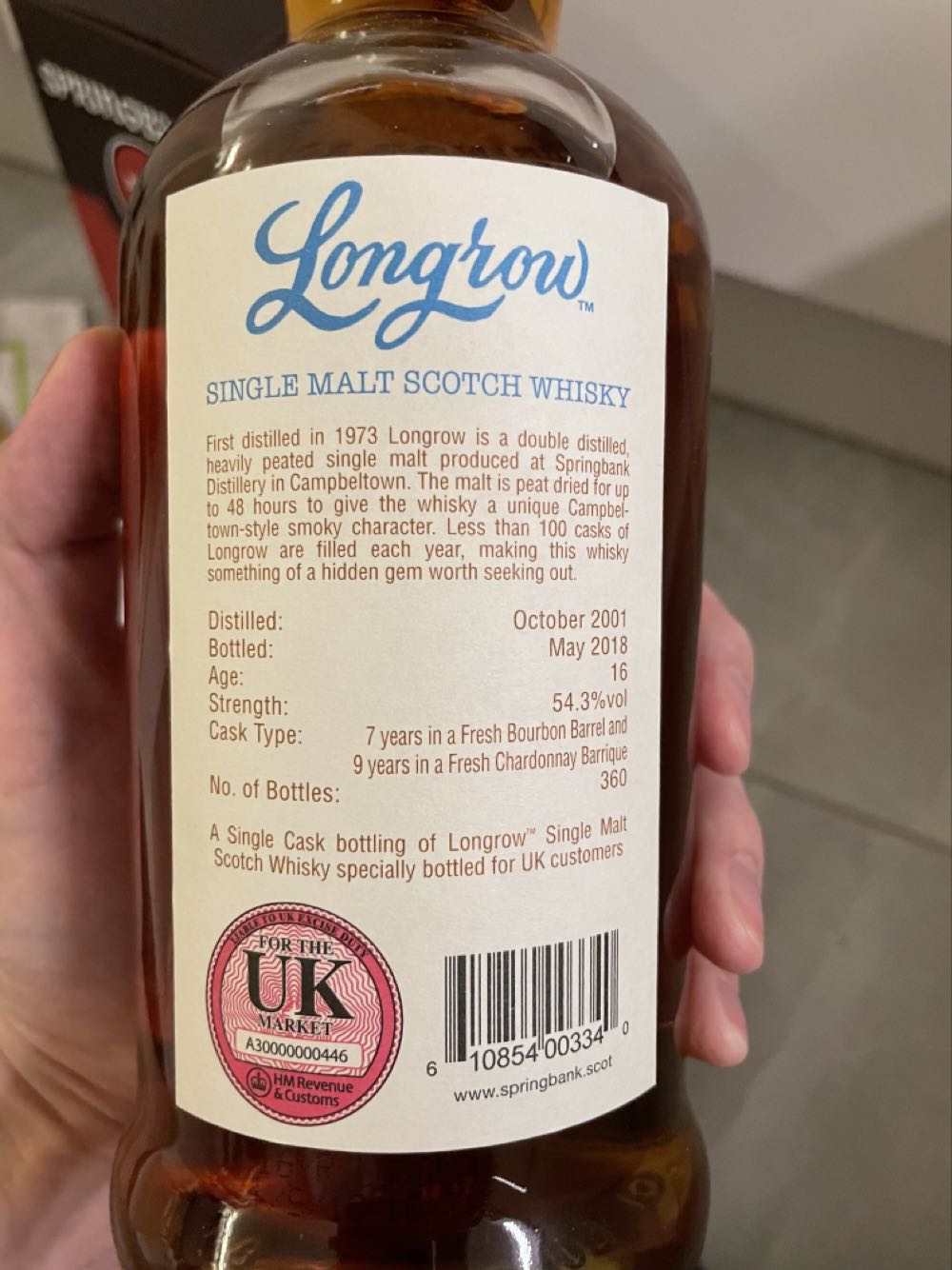 Springbank 9yo Springbank Society July 2017 57.1%