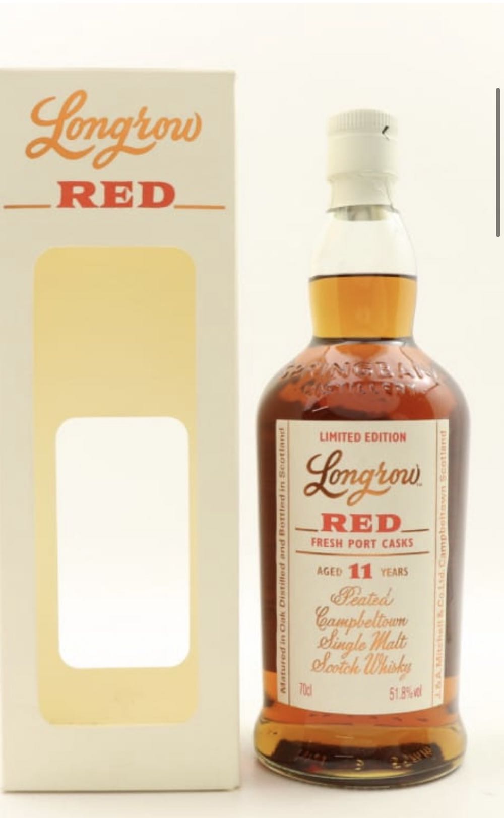 Longrow Red 11 Fresh Port   alcohol collectible - Main Image 1
