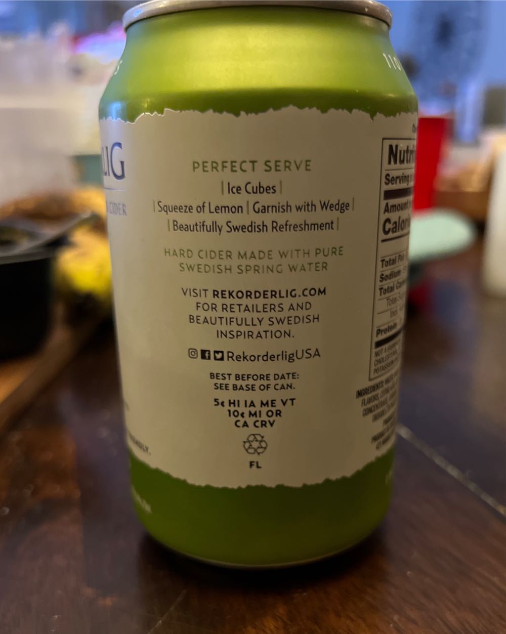 Rekorderlig Pear - Rekorderlig alcohol collectible - Main Image 2