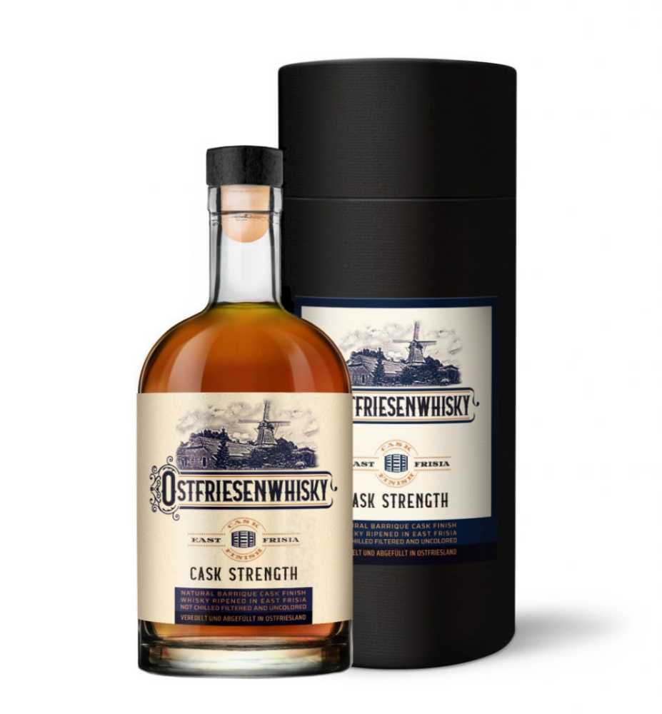 Ostfriesenwhisky Cask Strength Jubiläums Abfüllung 50 Jahre COMBI - Friesenwhisky eG (0.5 L) alcohol collectible - Main Image 3