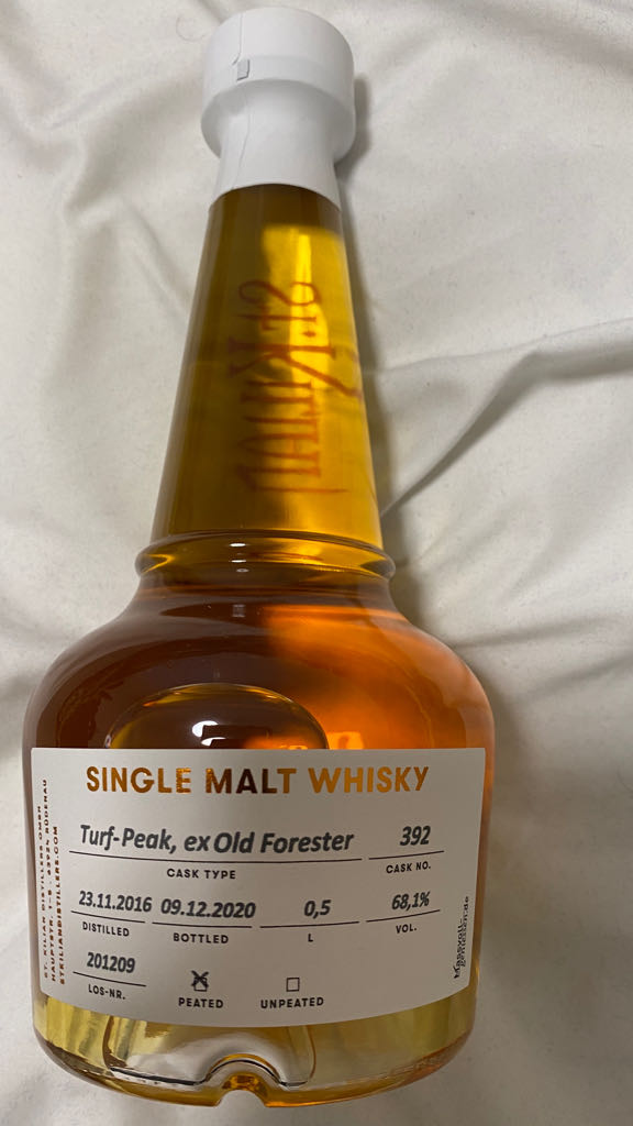 St.Kilian Whisky Cask 392 Turf-Peak Ex Old Forester - St.Kilian (0,5L) alcohol collectible - Main Image 2