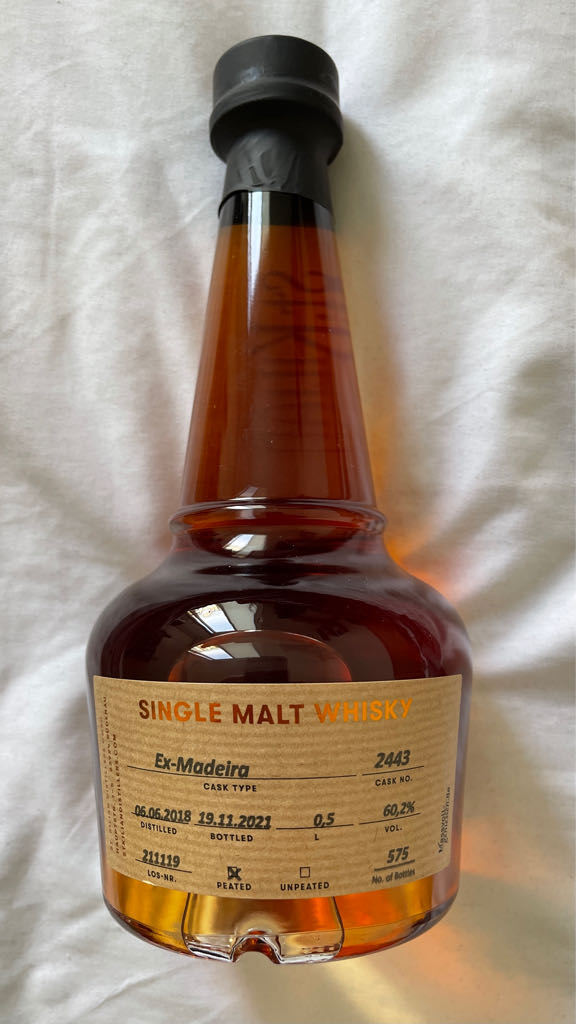 St.Kilian Whisky Cask 2443 Madeira Cask - St.Kilian (0,5L) alcohol collectible - Main Image 2