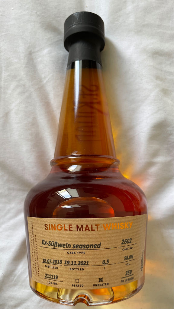 St.Kilian Whisky Cask 2602 Süßwein Cask - St.Kilian (0,5L) alcohol collectible - Main Image 2