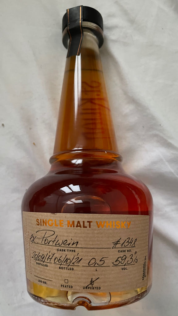 St.Kilian Whisky DO Cask 1348 Ex Portwein - St.Kilian (0,5L) alcohol collectible - Main Image 2