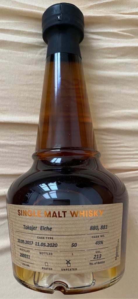 St.Kilian Whisky Limited Edition Erdreifung Tokajer Eiche Cask 880/881 - St.Kilian (0,5L) alcohol collectible - Main Image 2
