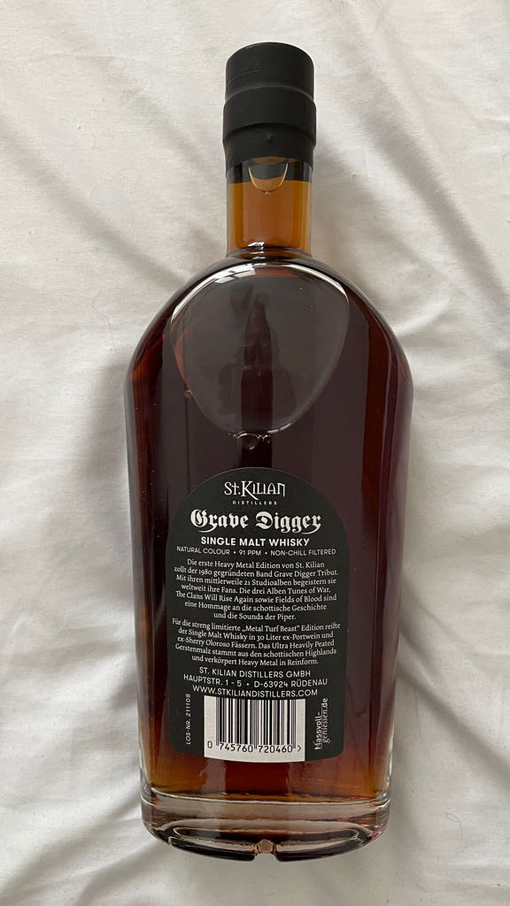 St.Kilian Whisky XX Grave Digger Turf Beast - St.Kilian (0,7L) alcohol collectible - Main Image 2