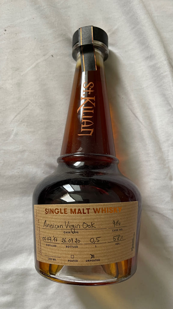 St.Kilian Whisky Z Privat Cask 914 American Virgin Oak - St.Kilian (0,5L) alcohol collectible - Main Image 2