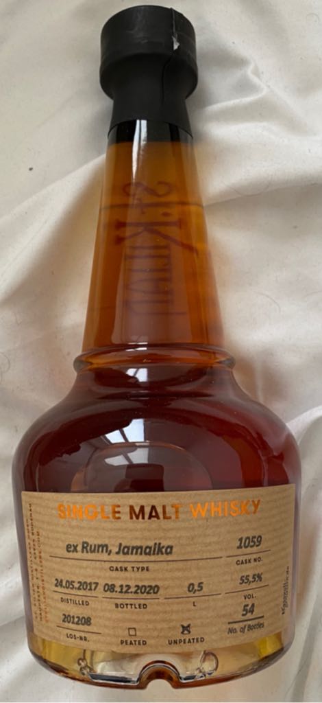 St.Kilian Whisky Z Privat Cask 1059 Ex Jamaica Cask - St.Kilian (0,5L) alcohol collectible - Main Image 2