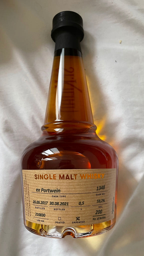St.Kilian Whisky Z Privat Cask 1348 Caver - St.Kilian (0,5L) alcohol collectible - Main Image 2