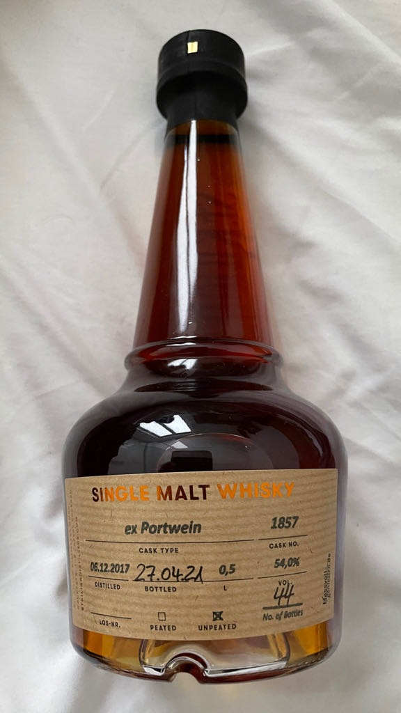 St.Kilian Whisky Z Privat Cask 1857 Ex Port Cask - St.Kilian (0,5L) alcohol collectible - Main Image 2