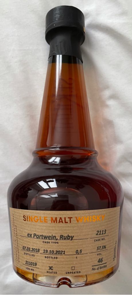 St.Kilian Whisky Z Privat Cask 2113 - St.Kilian (0,5L) alcohol collectible - Main Image 2