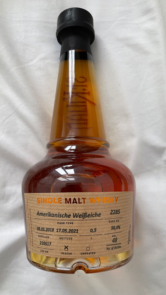St.Kilian Whisky Z Privat Cask 2285 Amerikanische Weißeiche - St.Kilian (0,5L) alcohol collectible - Main Image 2