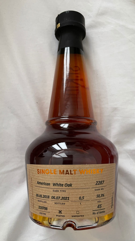 St.Kilian Whisky Z Privat Cask 2287 American White Oak - St.Kilian (0,5mL) alcohol collectible - Main Image 2