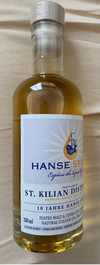 St.Kilian Whisky Zz Hanse Abfüllung Tonika Gincask - St.Kilian (0,2L) alcohol collectible - Main Image 2