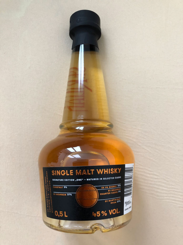 St.Kilian Whisky 01 One - St.Kilian (0,5mL) alcohol collectible - Main Image 2