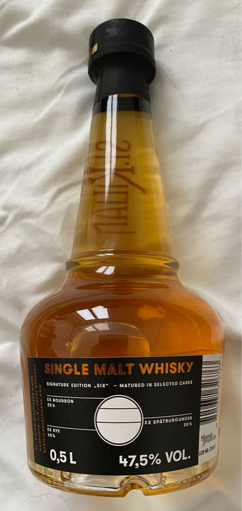 St.Kilian Whisky 06 Six - St.Kilian (0,5L) alcohol collectible - Main Image 2