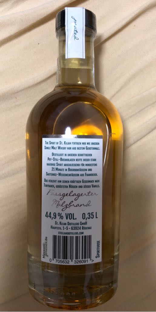 St. Kilian Batch 6 - St.Kilian (0,35mL) alcohol collectible - Main Image 2