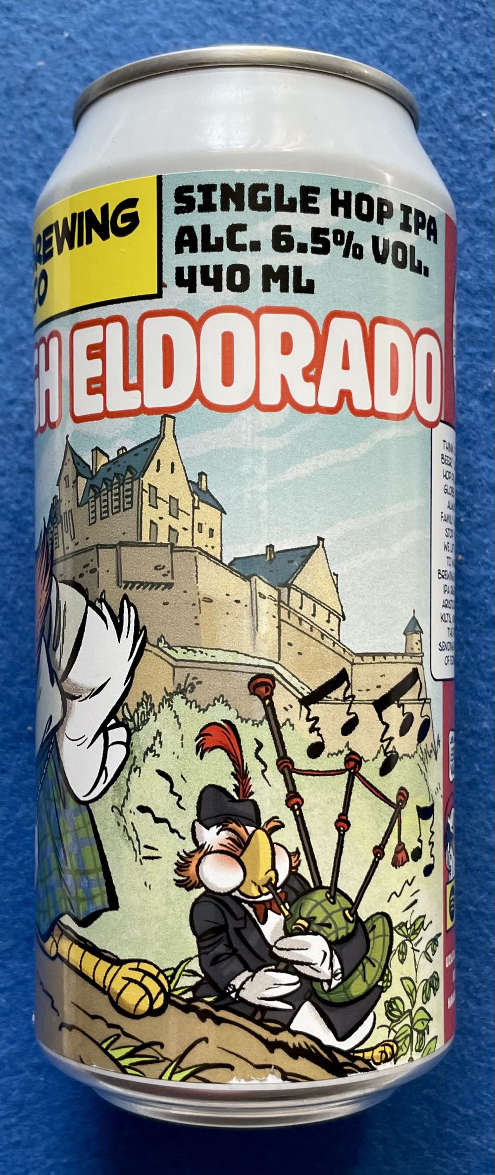 Edinburgh Eldorado - Uiltje Brewing Company (440 mL) alcohol collectible [Barcode 8720254564265] - Main Image 2